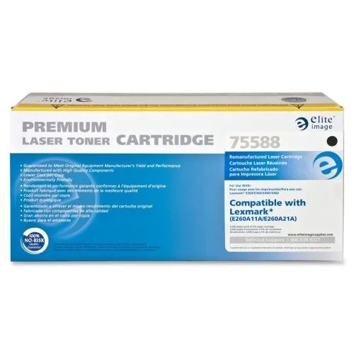 Elite Image Elite Image 75588 Toner Cartridge 3500 Pages Black — product photo
