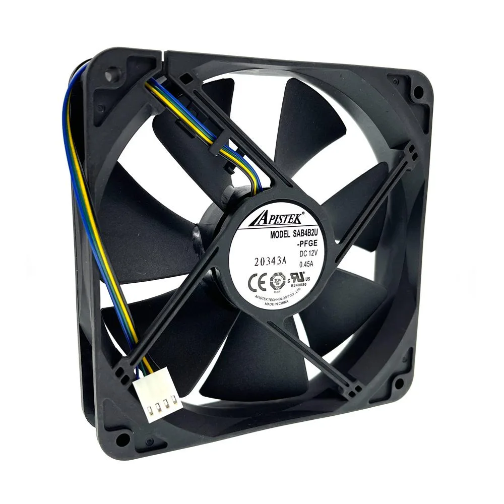 SXDOOL SXDOOL SAB4B2U 120mm case fan 2700RPM 12V dual ball bearing — product photo