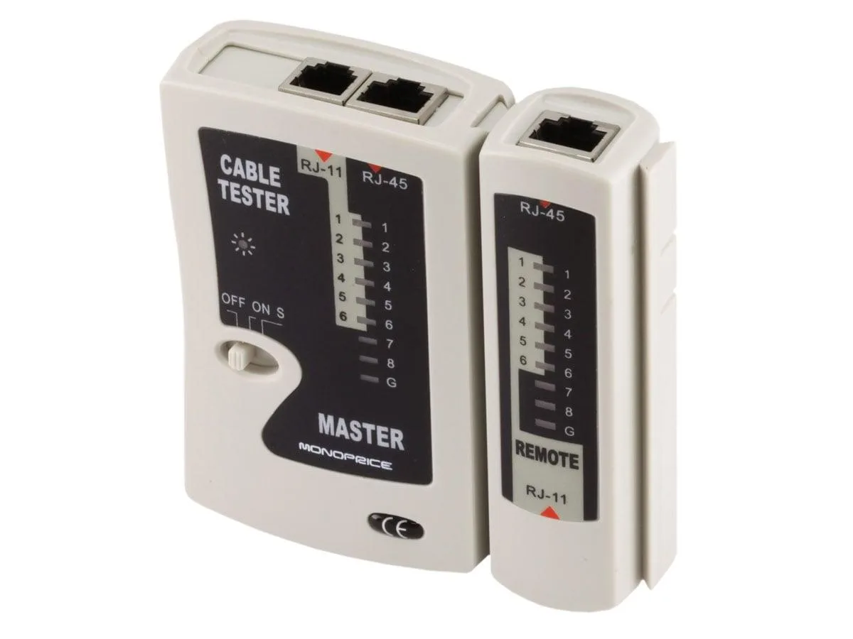 Monoprice Inc. Monoprice Inc. 108138 RJ11 RJ45 Cable Tester — product photo