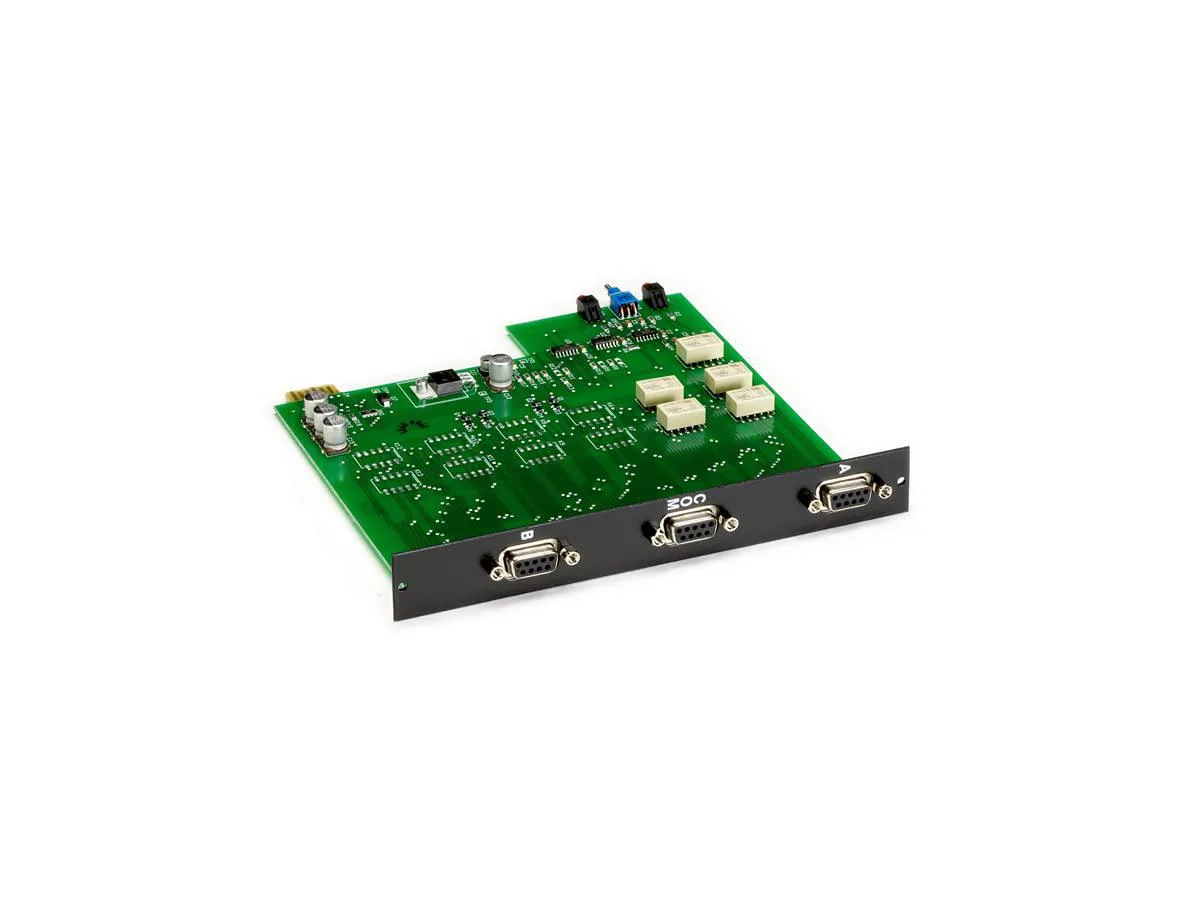Black Box Corporation Black Box Corporation 4U DB9 A/B Switch Card Latching GSA TAA video accessory — product photo