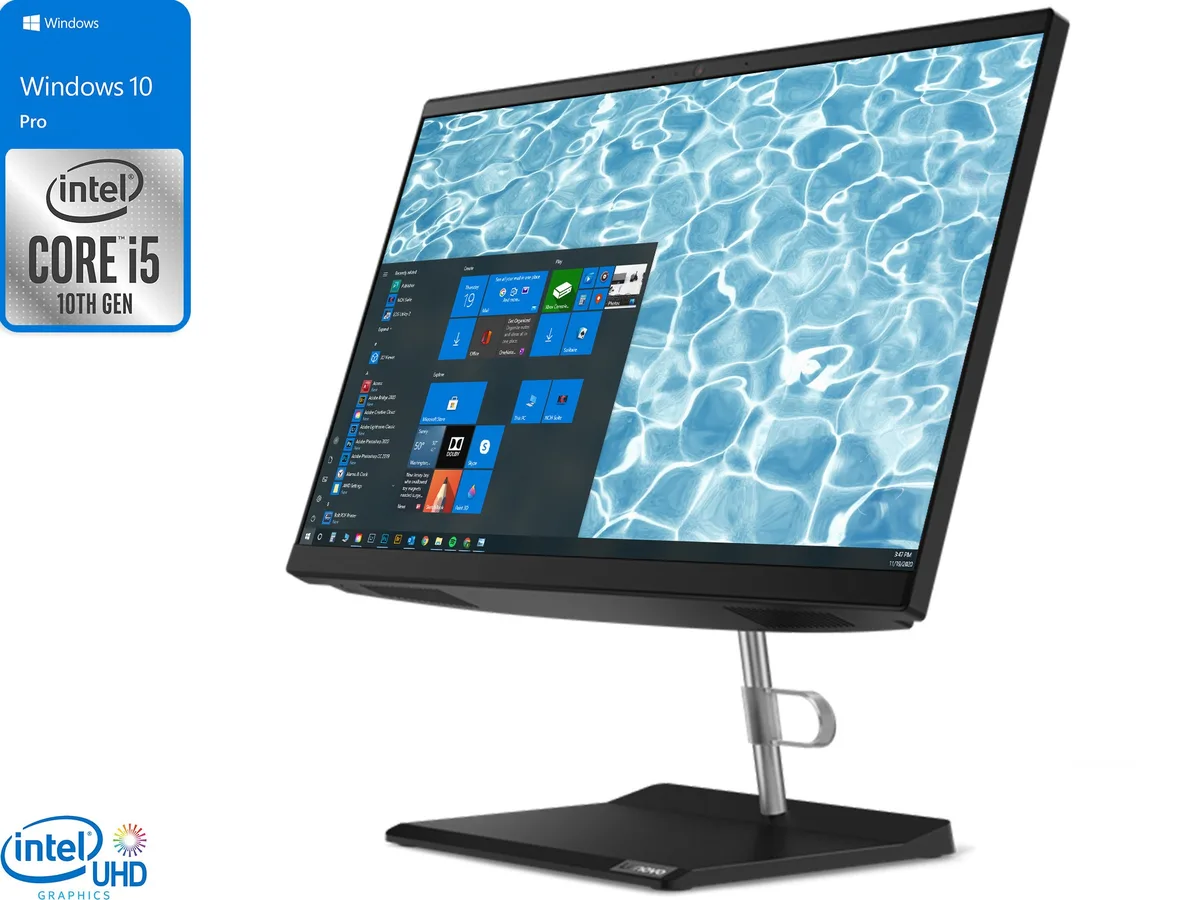 Lenovo Lenovo V30a 21.5" IPS FHD i5-10210U 8GB DDR4 256GB NVMe Windows 10 Pro — product photo