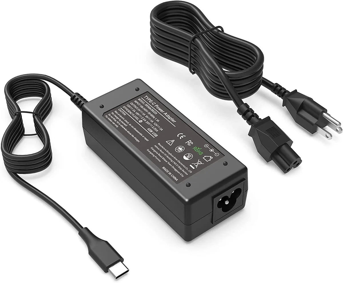 myVolts myVolts 45W USB-C Laptop Charger for Acer Chromebook Spin 11 13 14 15 — product photo