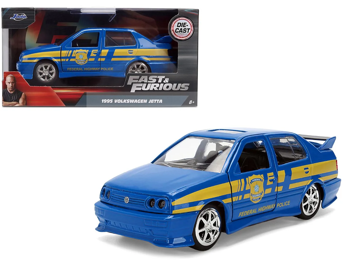 Jada Jada Volkswagen Jetta Police "Rio Federal Hwy Police" Fast Five 2011 1/32 Diecast — product photo