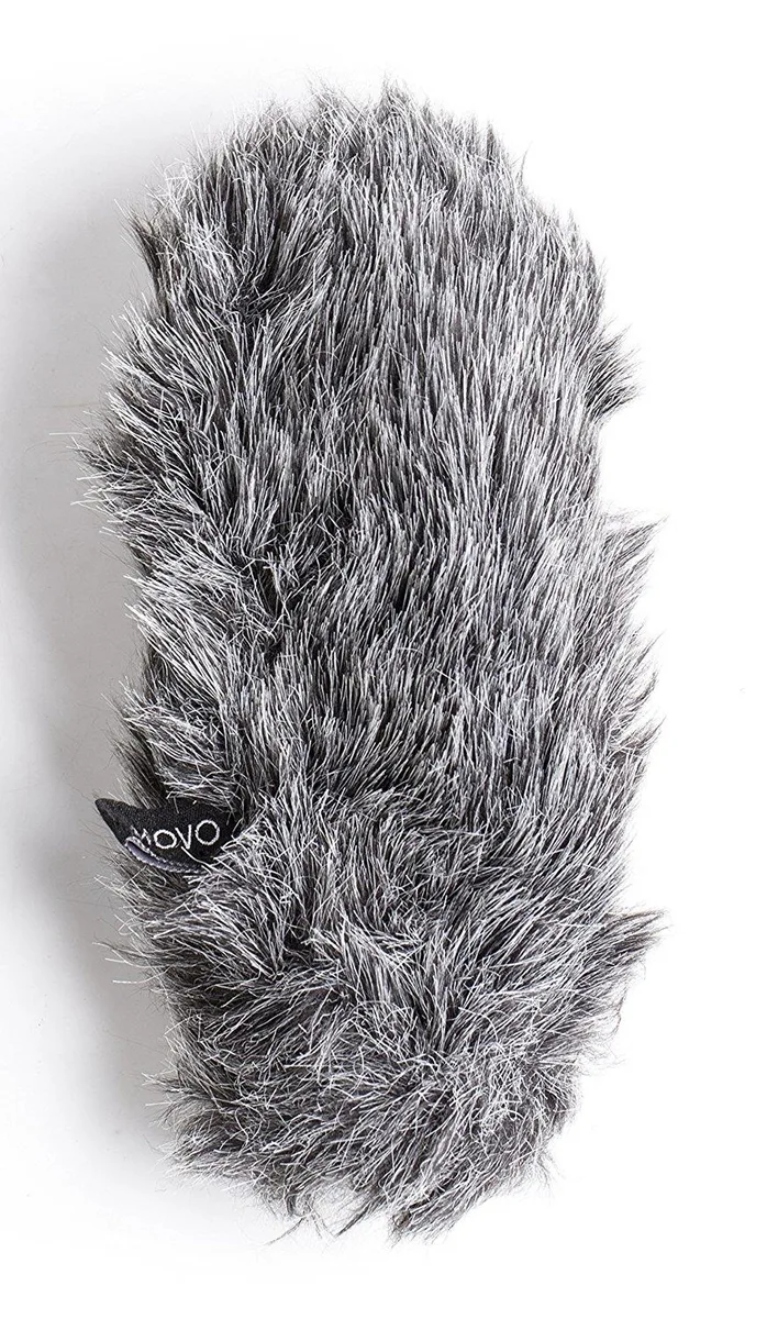 Movo Movo WS-G8 Furry Windscreen for Rode VideoMic Pro/R (Dark Gray) — product photo