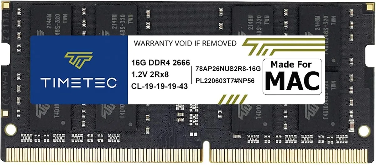 Timetec Timetec MR-H16D426S7E 16GB DDR4 2666MHz CL19 260-pin SODIMM laptop RAM — product photo