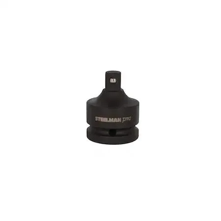 Steelman black phosphate reducer adapter 3/4 to 1/2 drive