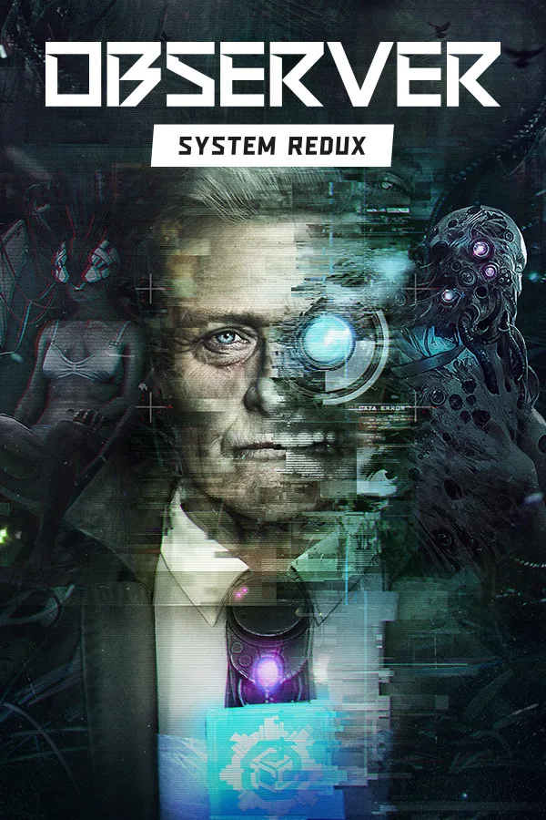 Digital Steam key artwork for Observer System Redux cyberpunk adventure game