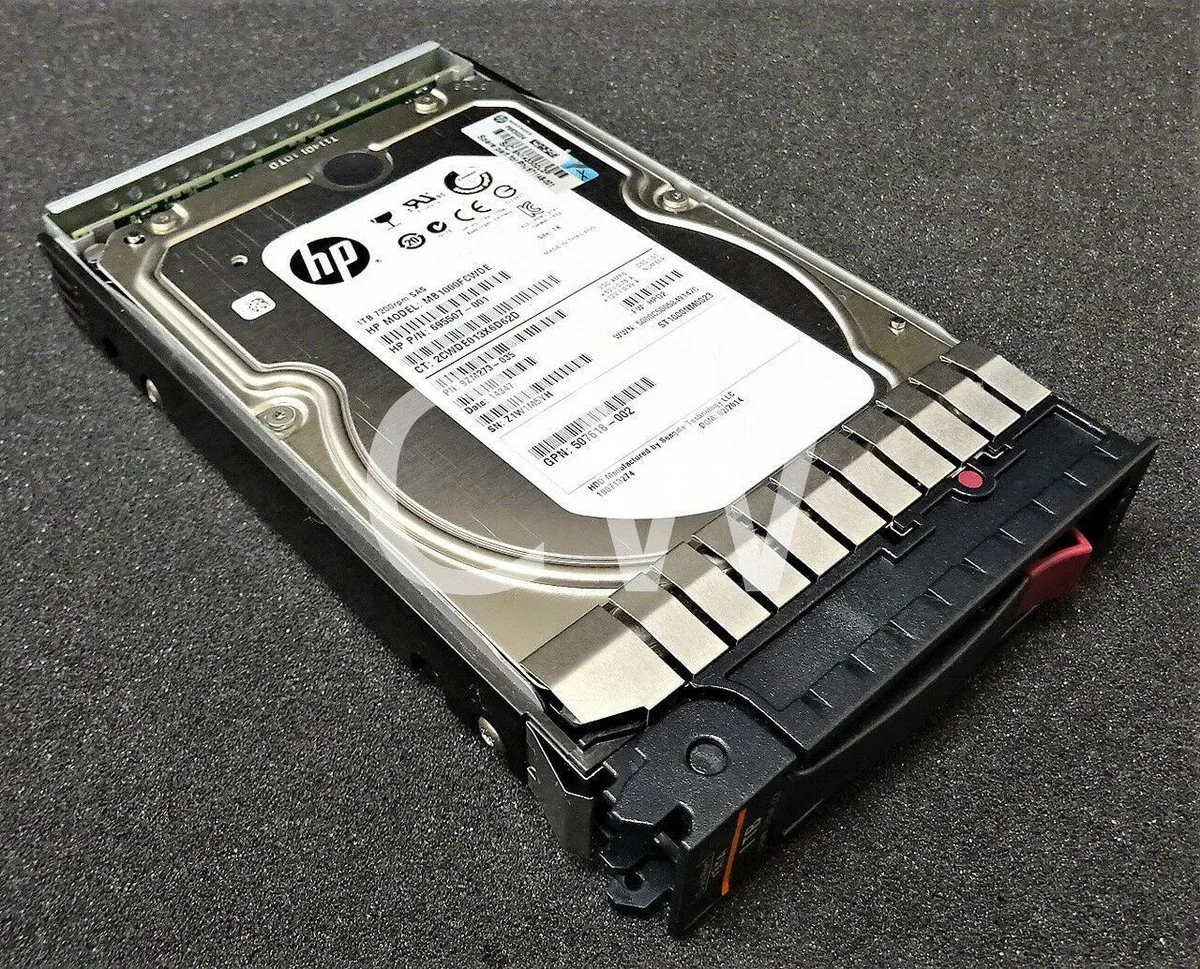 HP HP MB1000FCWDE 1TB 7200RPM SAS 4Gb/s 3.5" internal hard drive — product photo
