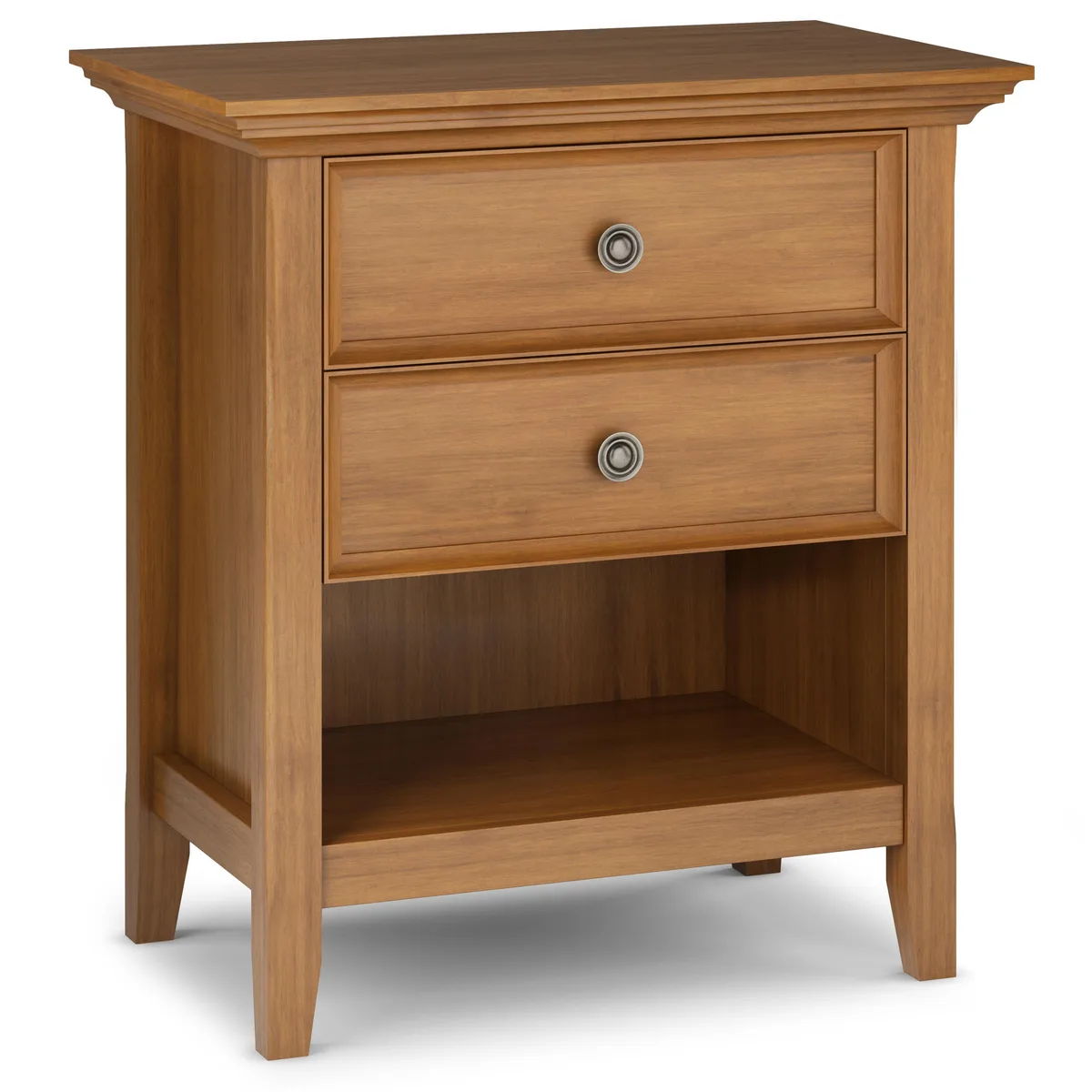 tuphen tuphen Amherst Bedside Table Light Golden Brown 16x24x26 — product photo