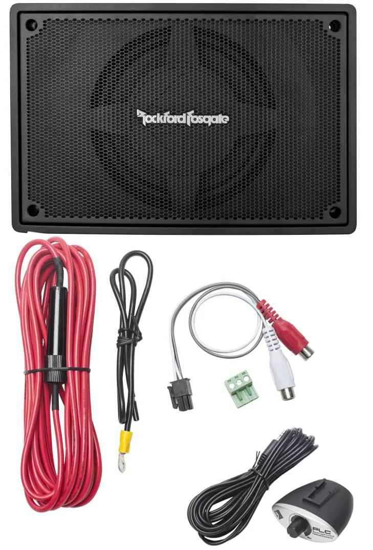 Rockford Fosgate Rockford Fosgate PS-8 8" 150W RMS Underseat Powered Car Subwoofer — product photo