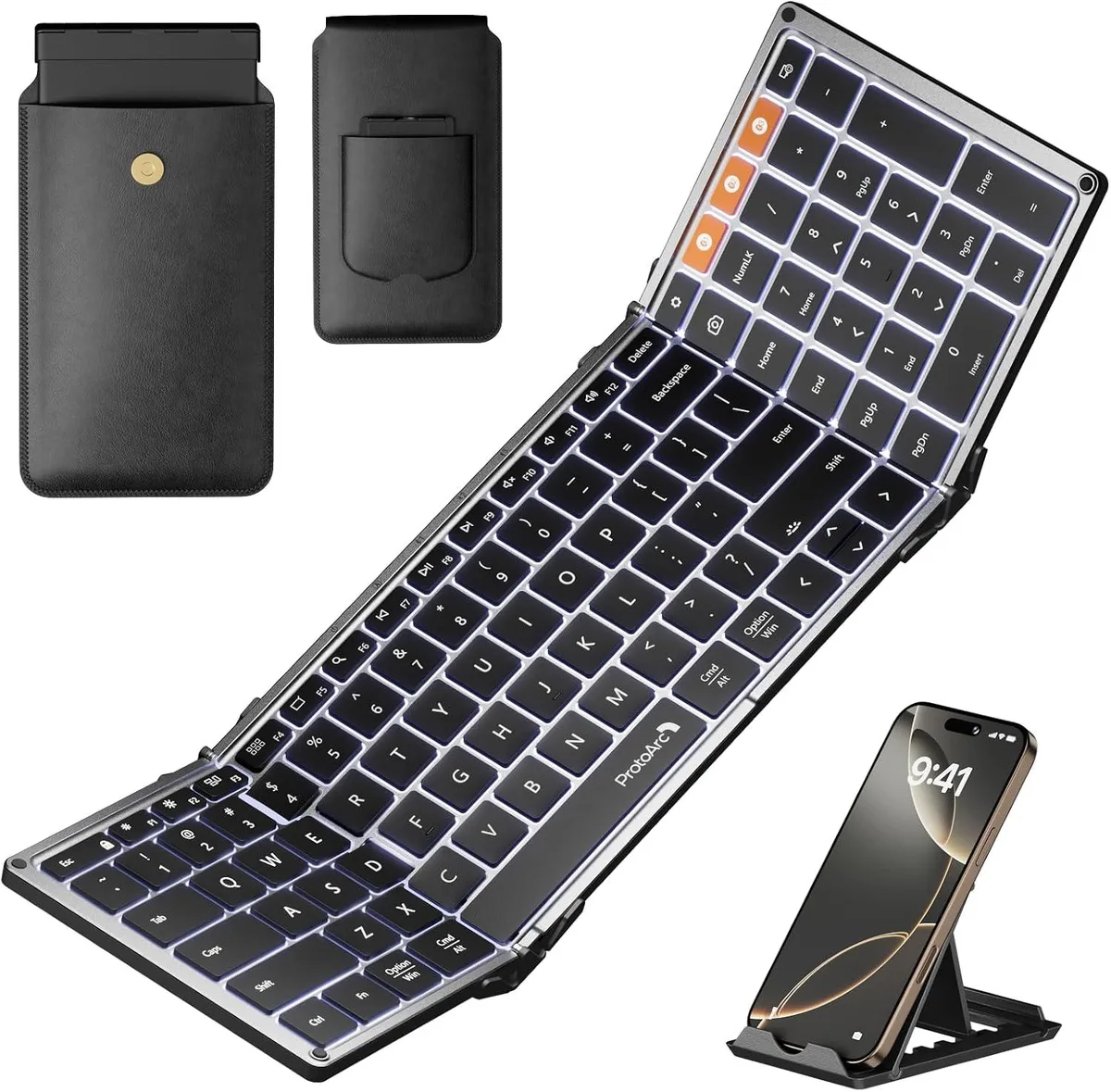 TUKO TUKO XK01 Plus Folding Bluetooth 5.1 Keyboard — product photo