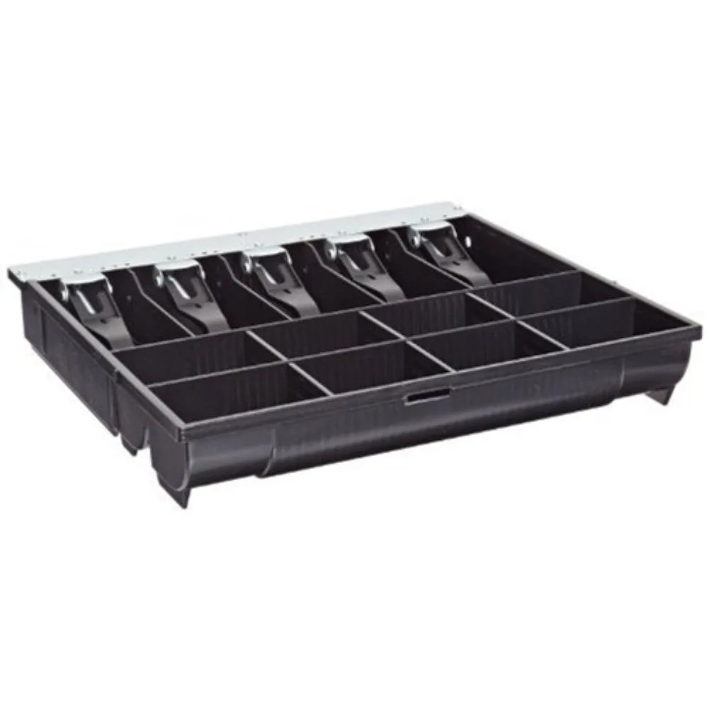 APG Cash Drawer APG Cash Drawer VPK-15B-10-BX 5 Bill/8 Coin Vasario Till Adjustable Widths Fits 1616 1618 — product photo