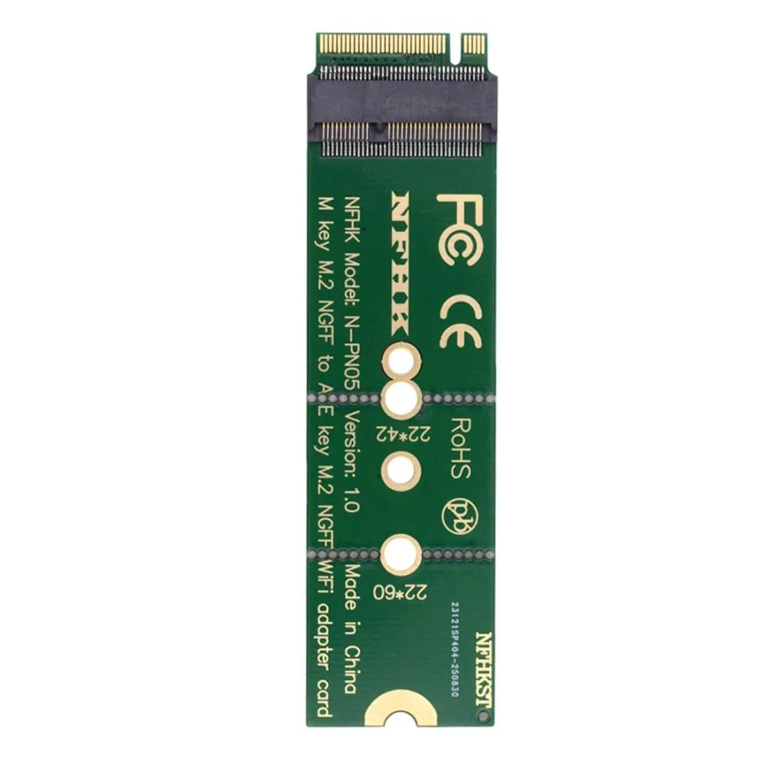 Vszerda Vszerda CY-EP-002-EKEY M.2 NGFF PCIe A+E/E Key to M.2 NVME M Key Adapter Card — product photo