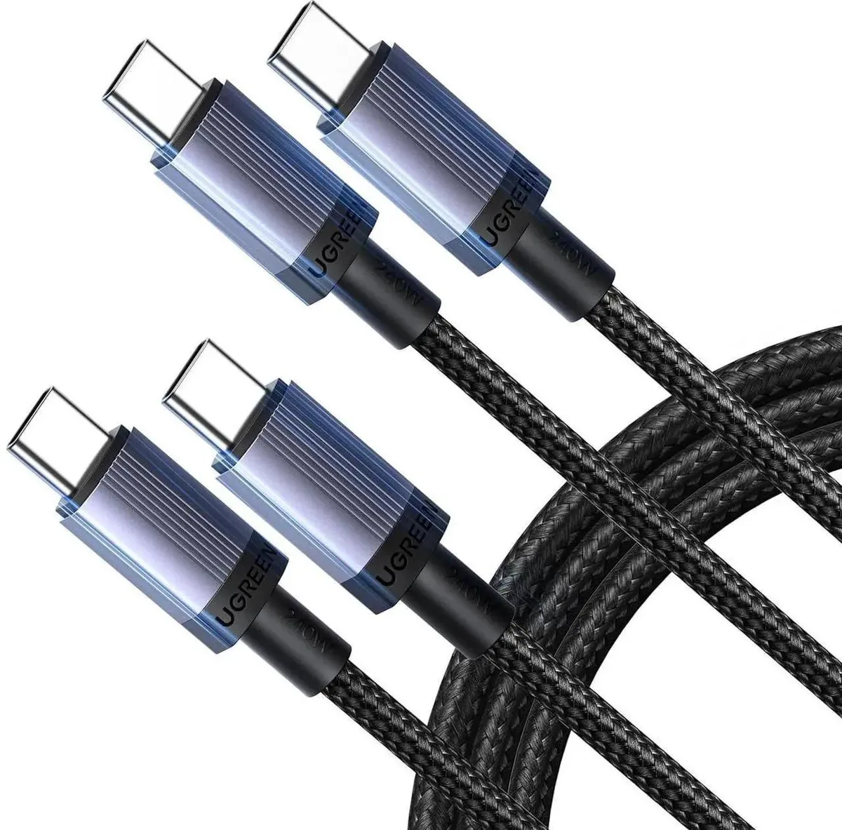 SMUGDESK SMUGDESK 2Pack 240W USB C to USB C Cable 6.6FT — product photo