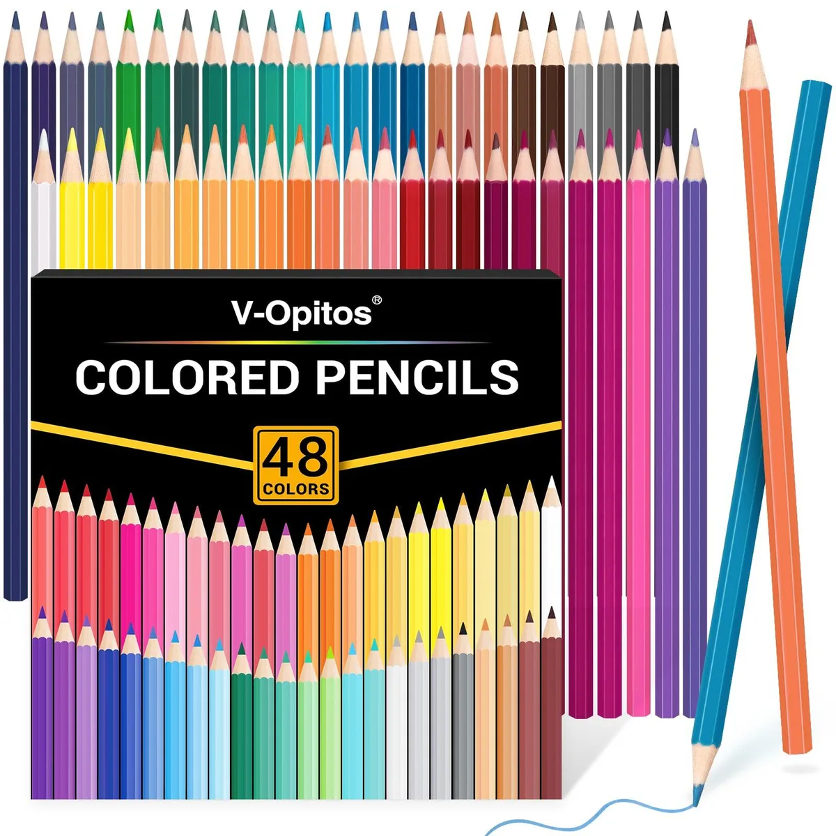 Avery V-Opitos 48 Colored Pencils Pack .34 kg — product photo