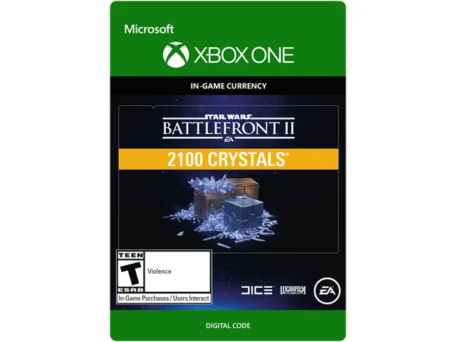 Electronic Arts Electronic Arts 7F6-00152 STAR WARS BATTLEFRONT II 2100 Crystals downloadable game — product photo