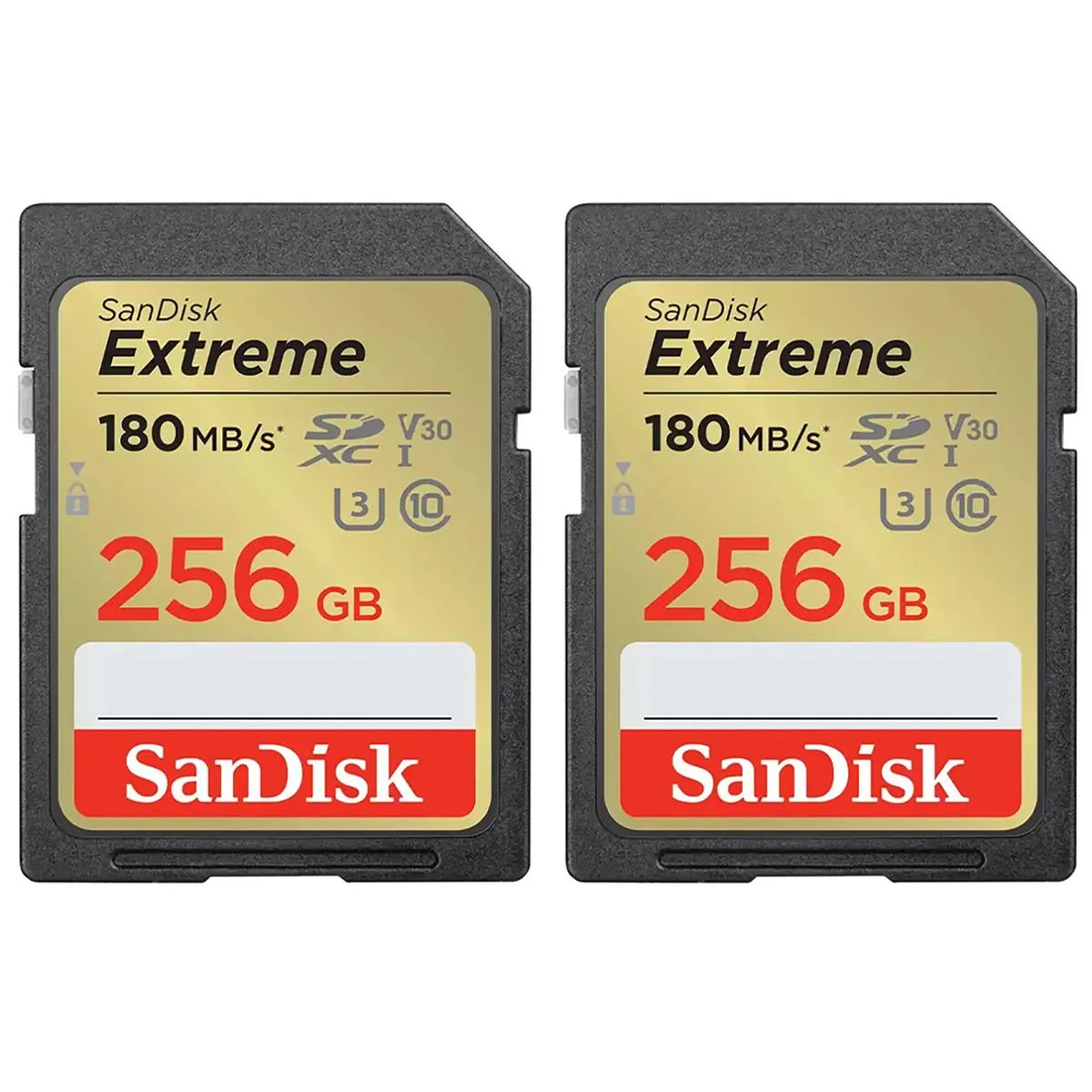 SanDisk SanDisk Extreme SD UHS-I 256GB Bundle memory card — product photo