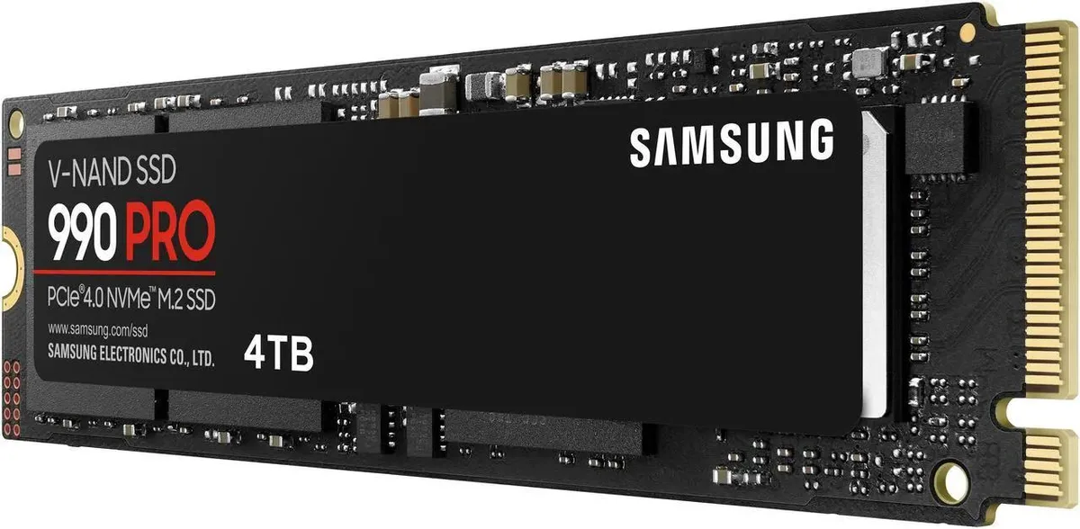 SAMSUNG SAMSUNG 990 PRO 4TB internal SSD M.2 2280 PCIe 4.0 x4 NVMe 2.0 — product photo