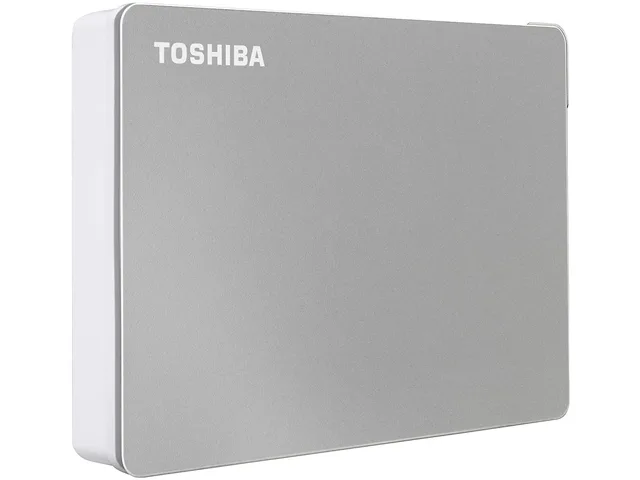 Toshiba Toshiba HDTX140XSCCA 4TB Canvio Flex portable hard drive USB 3.0 Silver — product photo