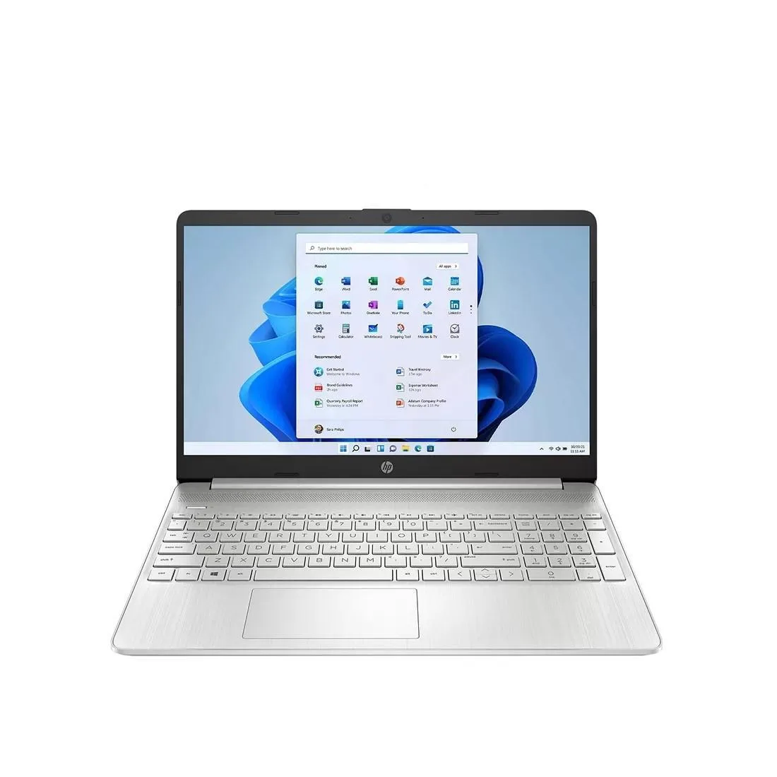 HP HP 15Z laptop AMD Ryzen 5 5500U 8GB 256GB NVMe 15.6" FHD IPS — product photo