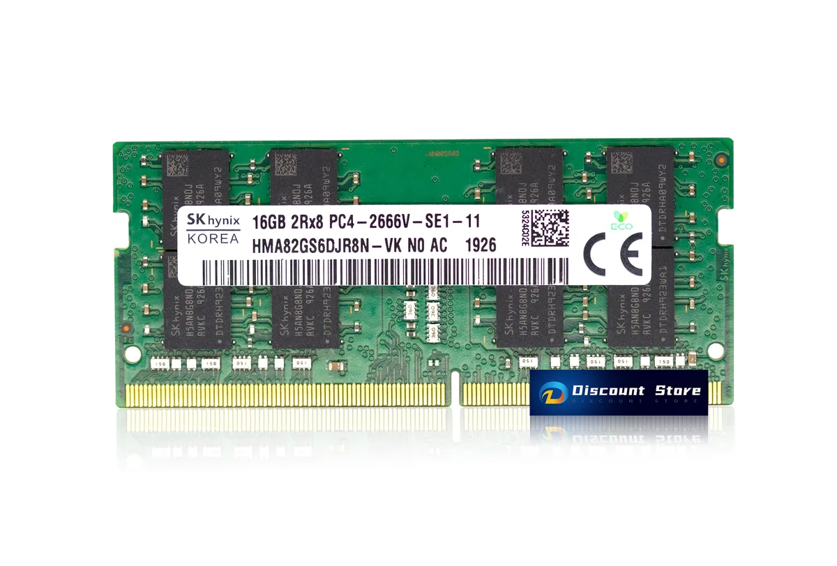 SK hynix SK hynix HMA82GS6DJR8N-VK 16GB DDR4 2666MHz SODIMM laptop RAM — product photo