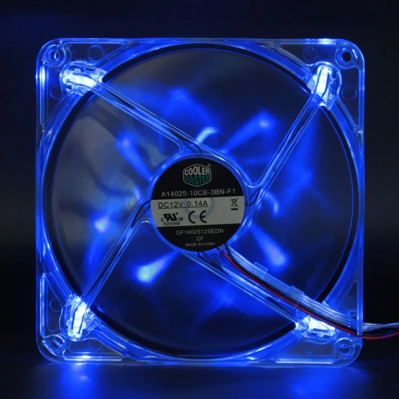 SXDOOL SXDOOL A14025-10CB-3BN-F1 140mm case fan 12V 1000RPM — product photo