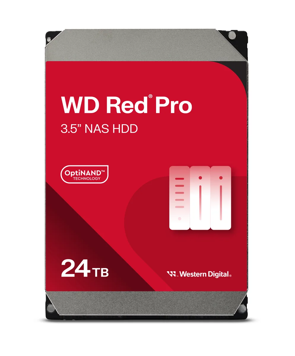 Western Digital Western Digital WD240KFGX Red Pro 24TB 7200 RPM 512MB Cache SATA 6.0Gb/s 3.5" internal hard drive — product photo