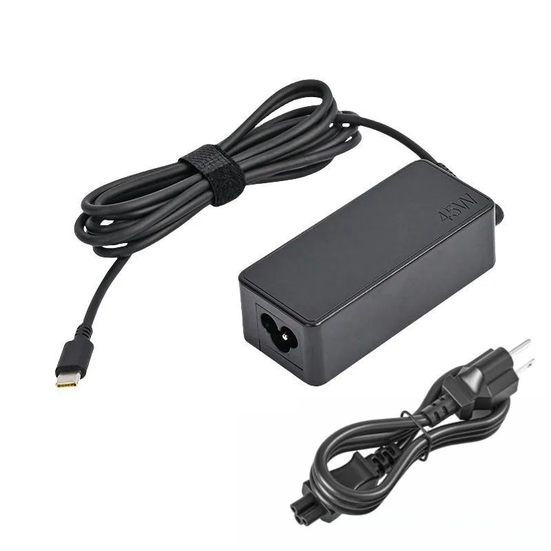 45W USB-C AC Adapter for Lenovo ThinkPad T480 20V 2.25A — product photo