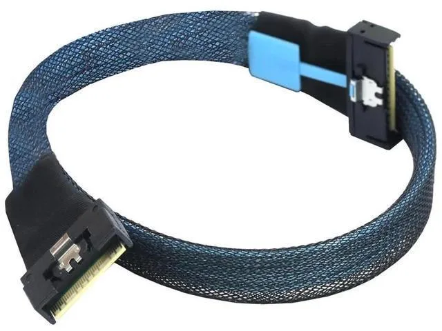 Fervit Fervit PCIe 5.0 MCIO 8i to Slimline SAS 4.0 SFF8654 8i 74Pin Cable 0.8m — product photo