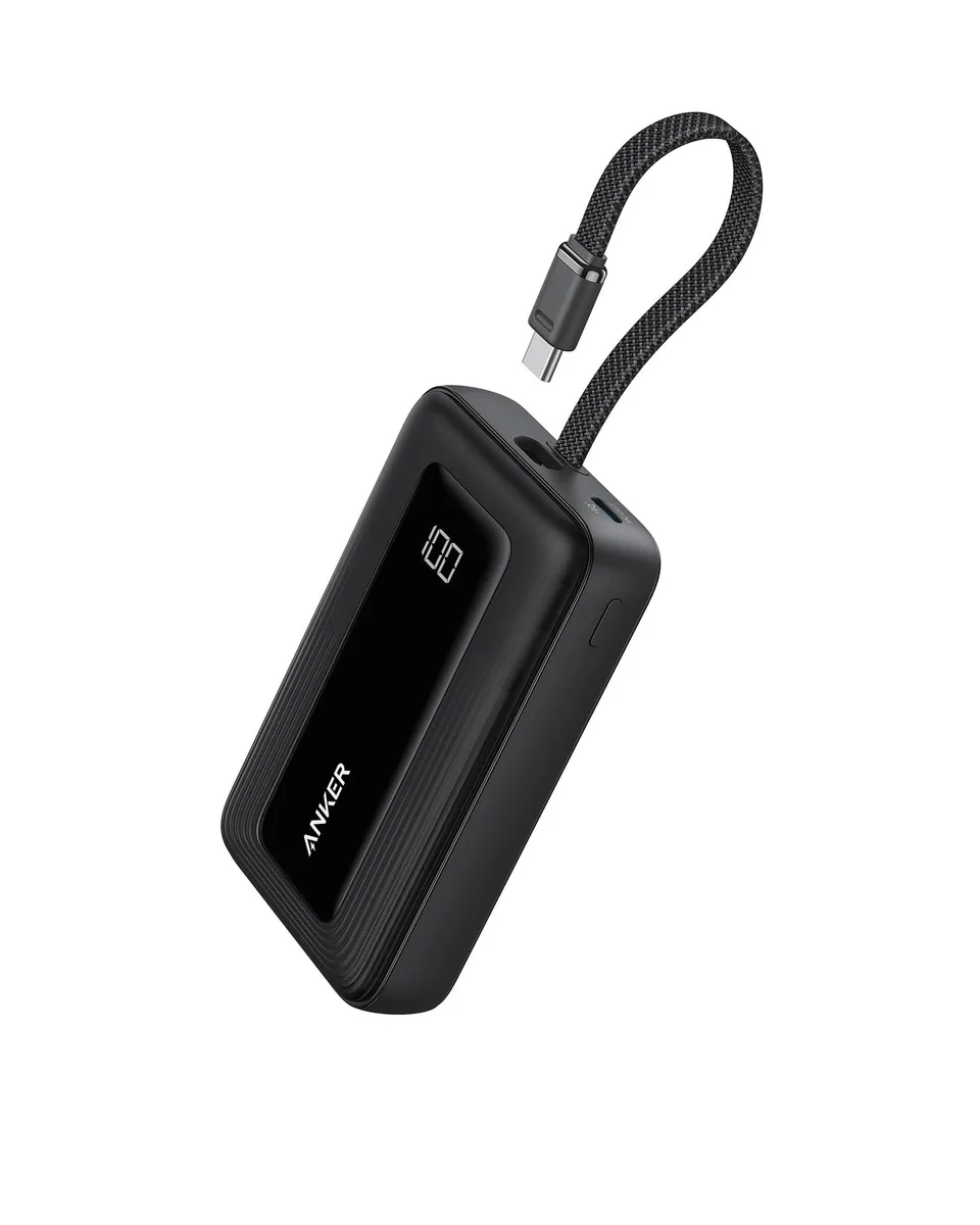  Anker A1688 Zolo 10000mAh 30W Power Bank Black — product photo