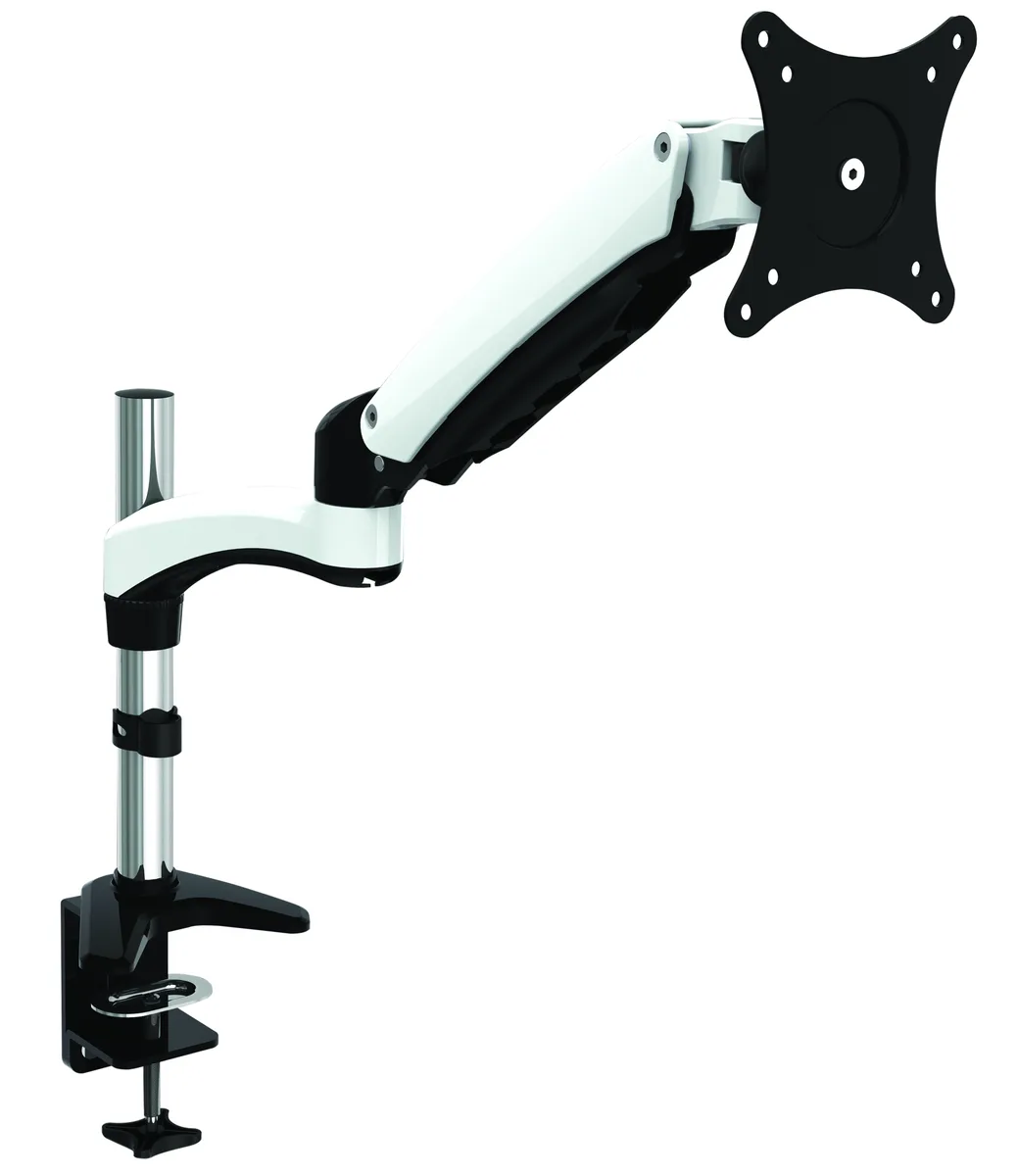 Amer Mounts Amer Mounts HYDRA1 15-28" Monitor Arm White 360° 10" Extension — product photo