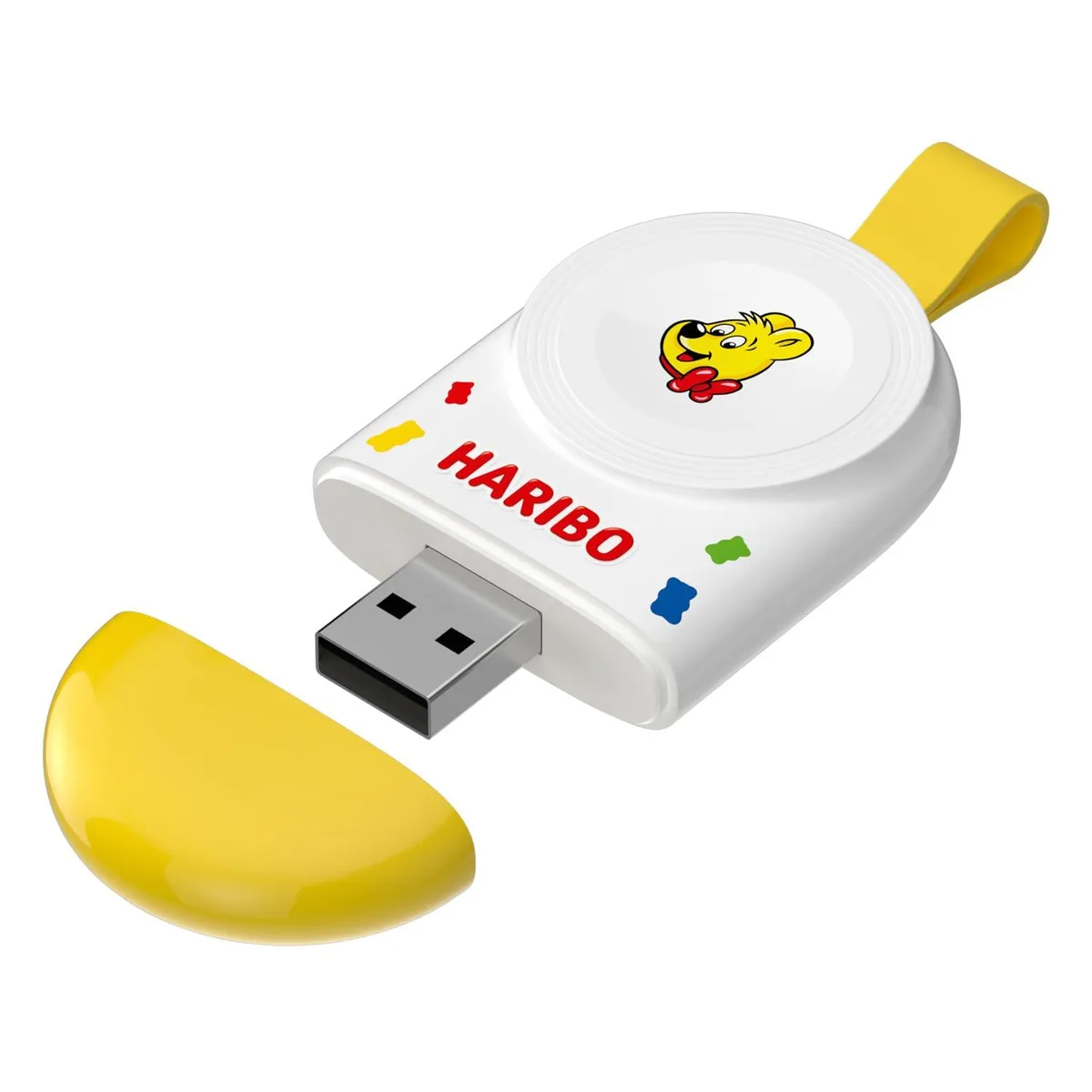  DCHK HWC-01 Magnetic Wireless Charger for Apple Watch USB-A Yellow — product photo