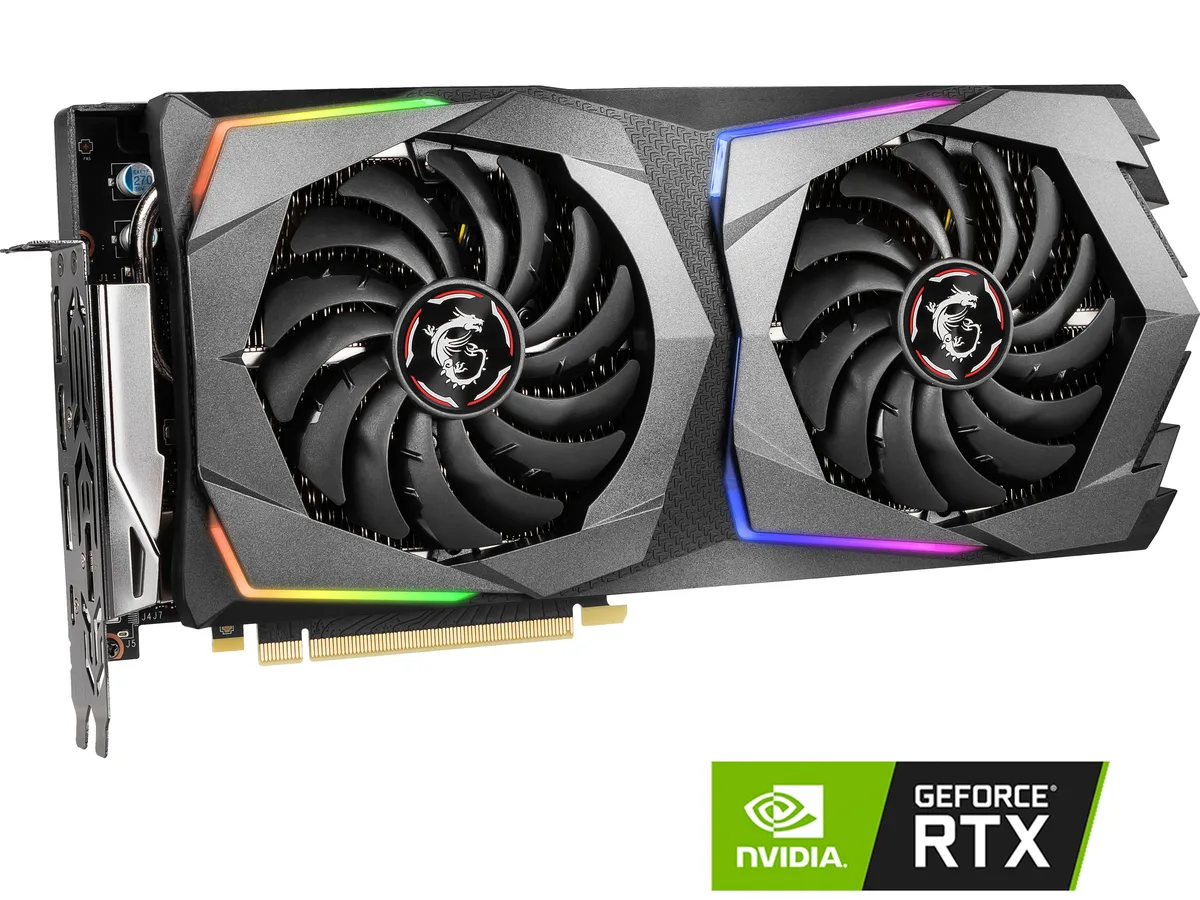 MSI MSI RTX 2070 GAMING Z 8G GeForce RTX 2070 graphics card — product photo