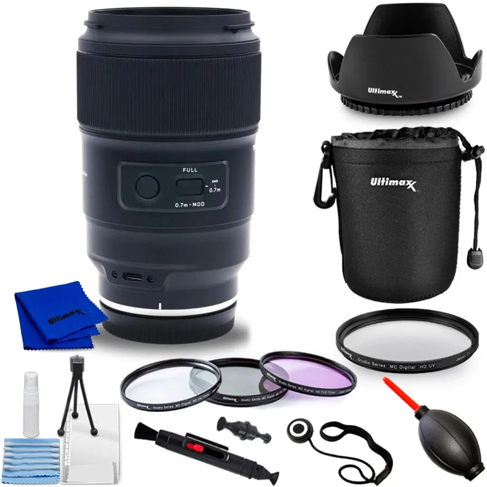 Tamron Tamron 90mm f/2.8 Di III VXD Macro Lens Sony E 10PC Accessory Kit — product photo