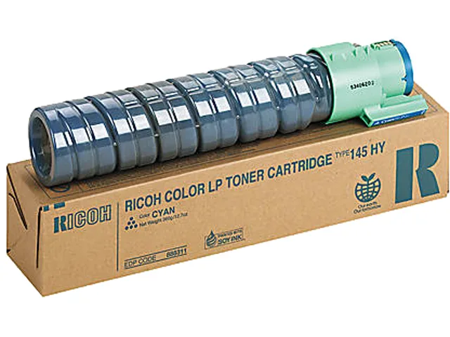 Ricoh Ricoh 888311 Cyan Toner Cartridge Type 145 High Yield 15000 Pages — product photo
