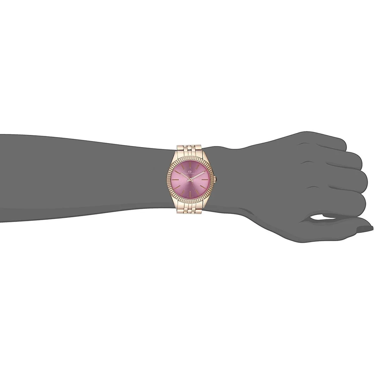 OCEANAUT OCEANAUT OC7413 38 mm pink dial quartz watch — product photo