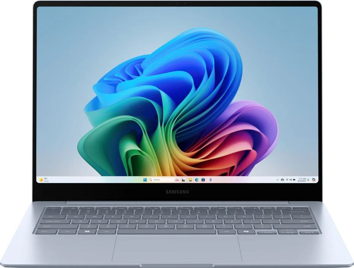 SAMSUNG SAMSUNG Galaxy Book4 Edge 14 AMOLED Touch Laptop Snapdragon X Elite 16GB 512GB Sapphire Blue — product photo