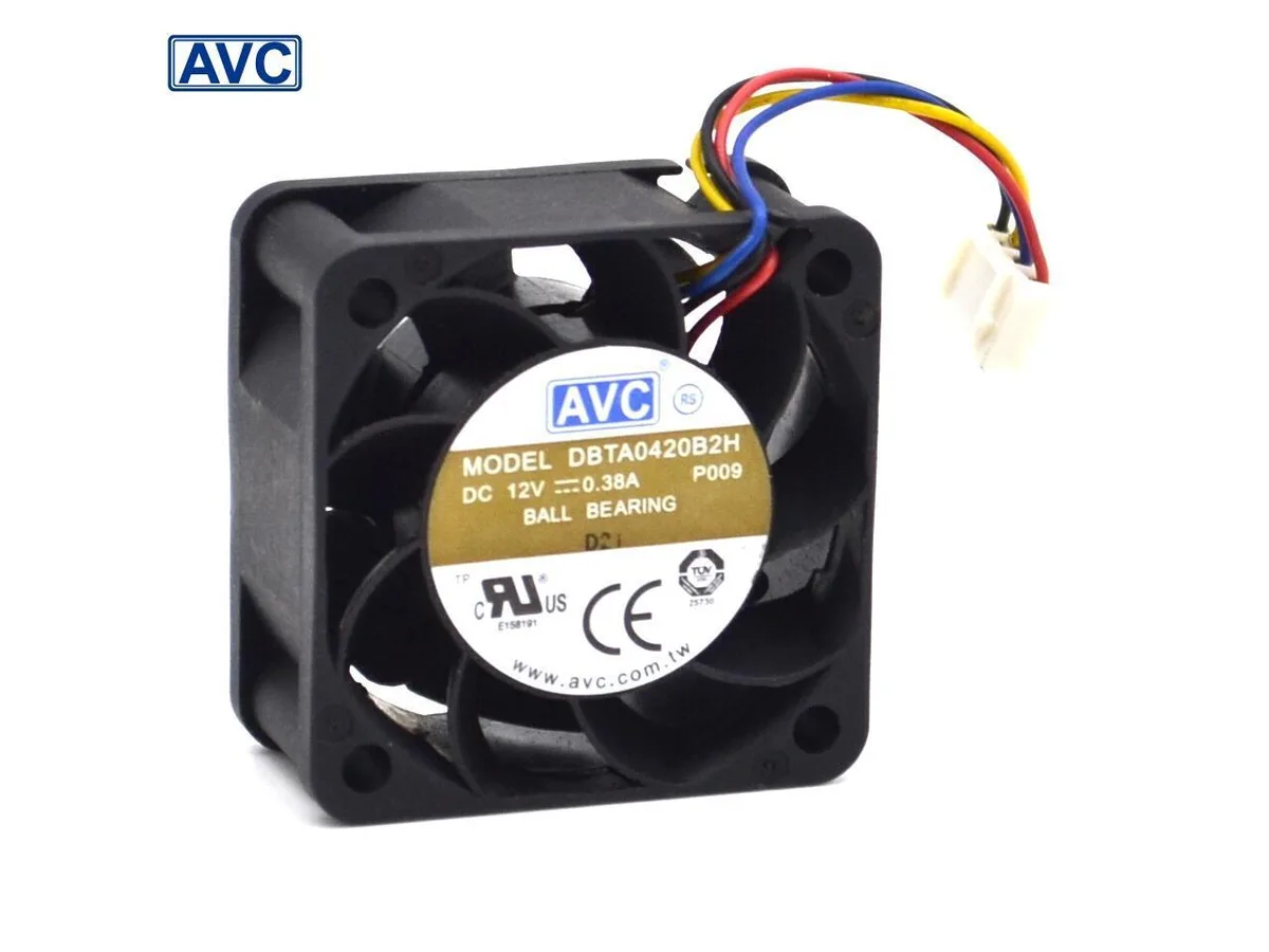 Fans Fans DBTA0420B2H 4020 4cm 12V .38A case fan — product photo