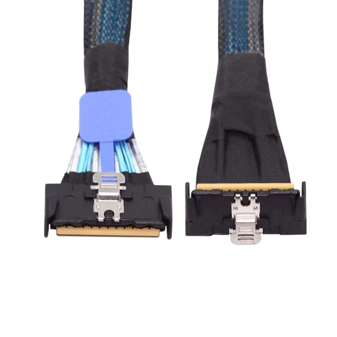 Vszerda Vszerda MCIO 74Pin 24 Gbps 90° UP Angled Extension Cable 35cm — product photo