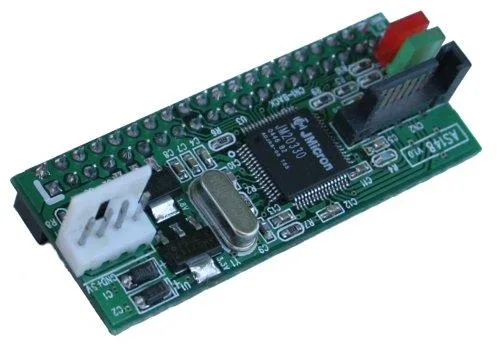 CoolGear CoolGear IDE Hard Drive to SATA Adapter Green — product photo