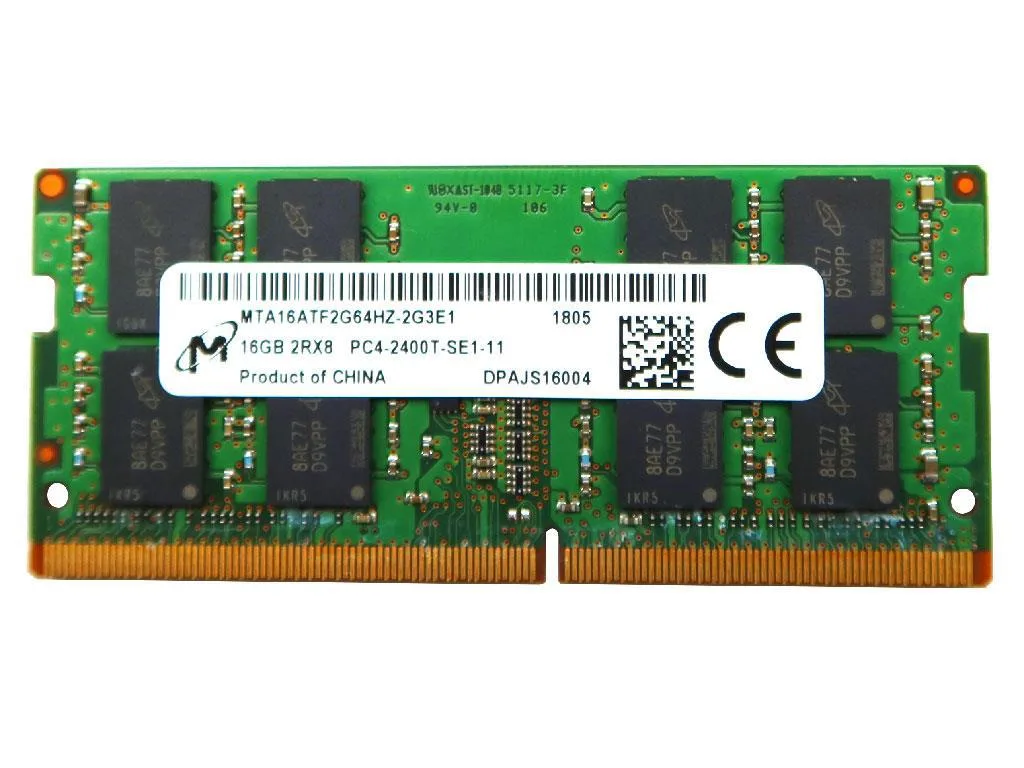 Micron Technology, Inc. Micron Technology, Inc. MTA16ATF2G64HZ-2G3E1_UA 16GB DDR4 SO-DIMM accessory — product photo