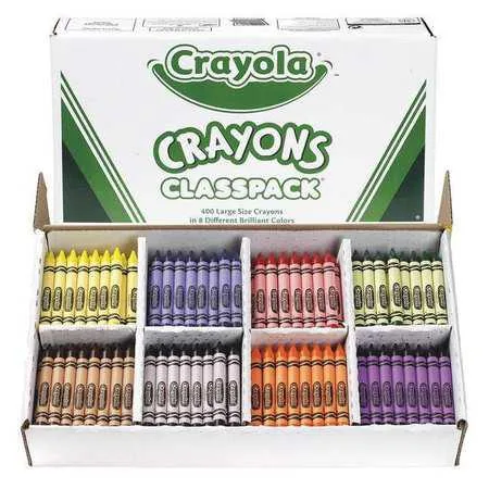 Crayola Crayola 528038 Classpack Regular Crayons 400/Box general craft — product photo