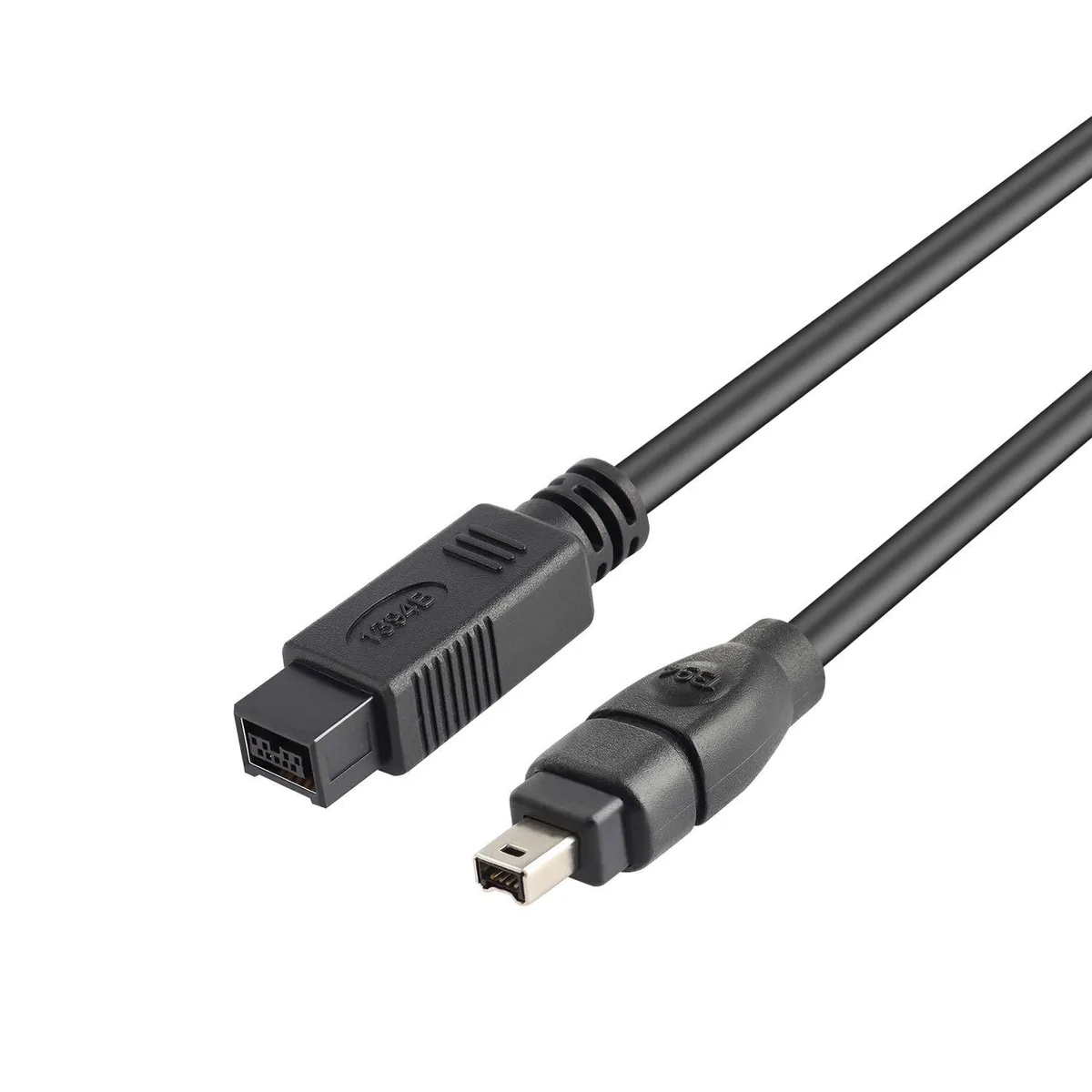  2-Power PASOW Firewire (IEEE 1394) Cable 9 Pin to 4 Pin 6 Feet 800 Mbps — product photo
