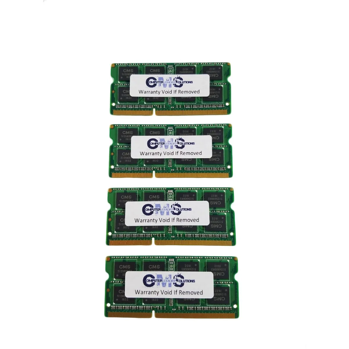 Computer Memory Solutions Computer Memory Solutions 16GB (4×4GB) DDR3 1066MHz CL7 SO-DIMM for iMac 21.5" Late 2009 — product photo