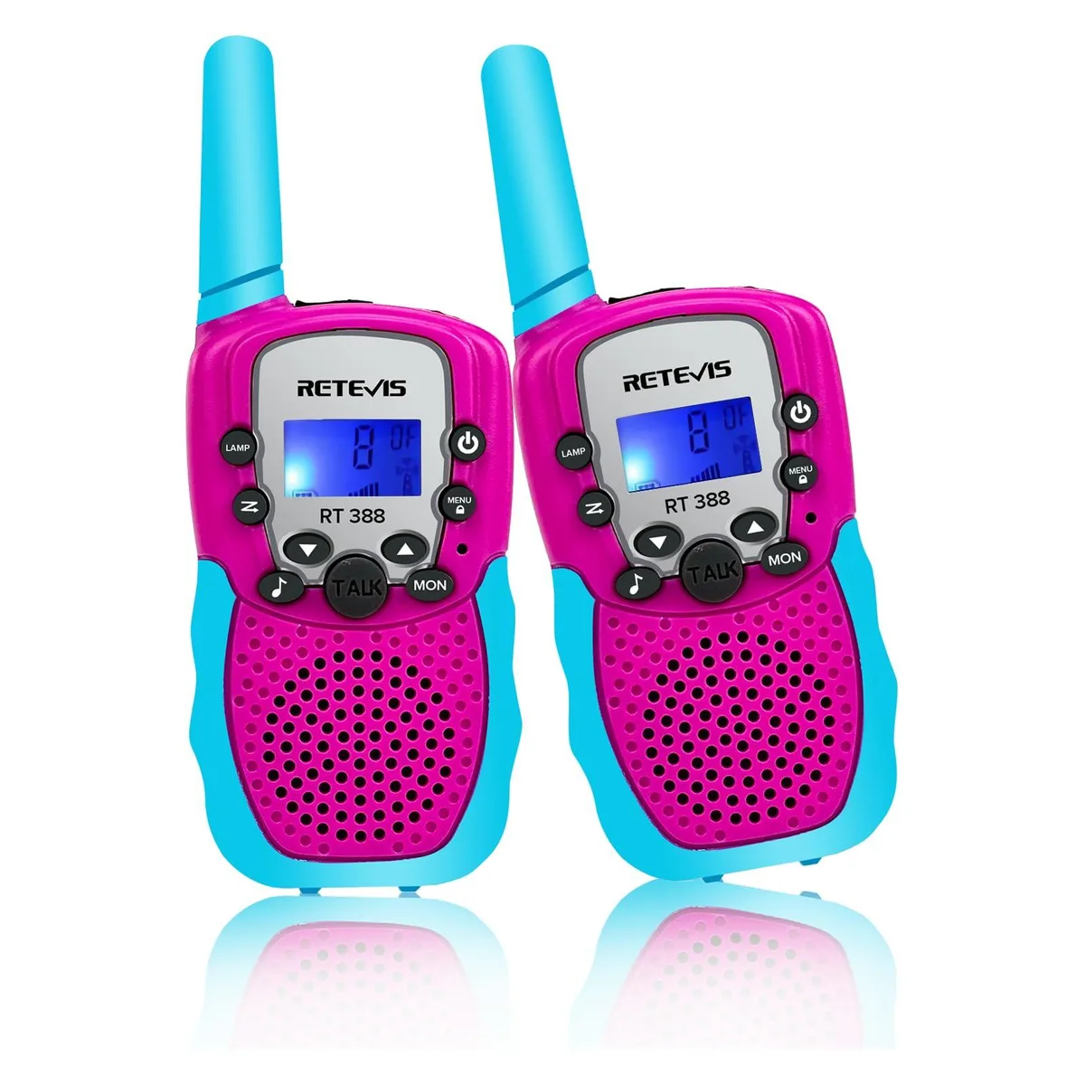 KEHIPI KEHIPI RT388 two-way radio 22 CH Blue Pink 1 Pair — product photo