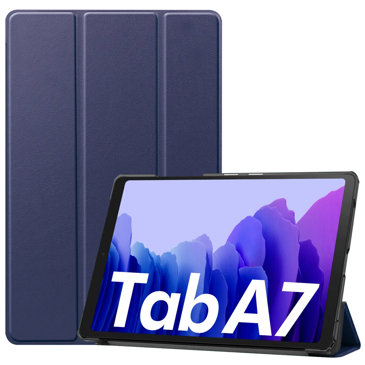Other Electricities Other Electricities Tablet Case for Samsung Galaxy Tab A7 10.4 inch 2020 Dark Blue — product photo