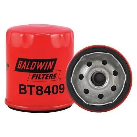 Spin-on oil filter, metal canister, threaded base