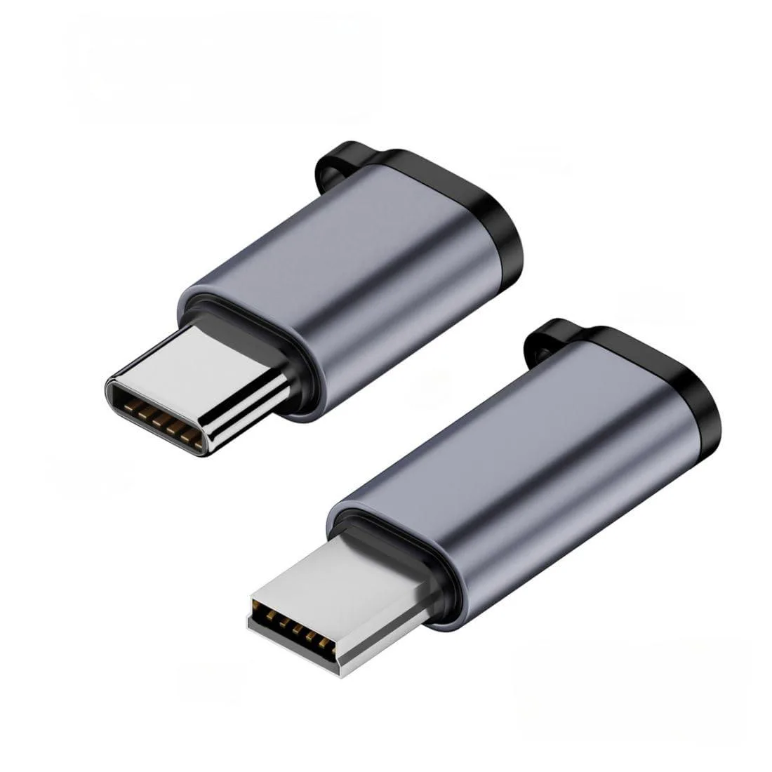 Vszerda Vszerda UC-091-MF 2-pack USB 2.0 Micro USB to Mini USB/USB-C adapter — product photo