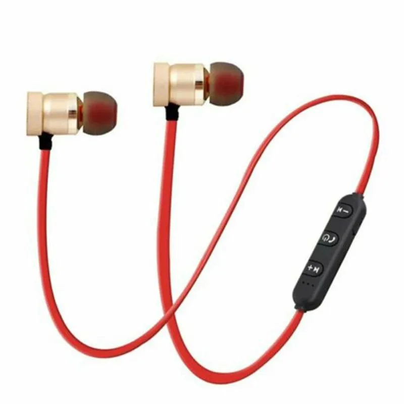 Hetai Tech Hetai Tech Bluetooth 4.1 Neckband Earphones Black Gold — product photo