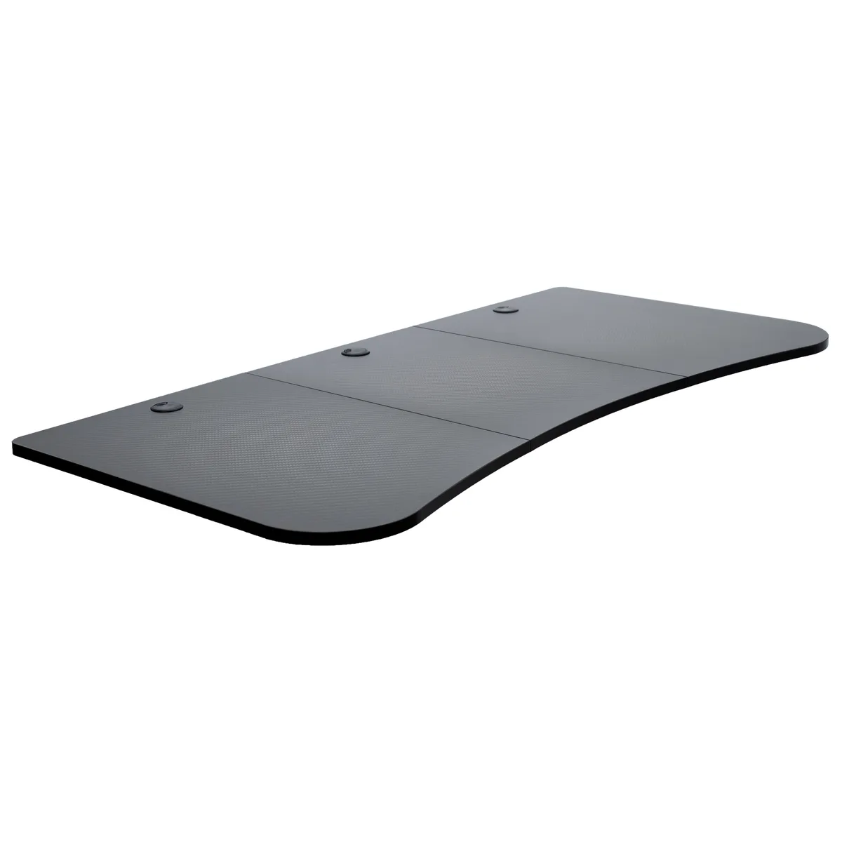 VIVO VIVO Black Carbon Fiber 63" x 32" Table Top office furniture — product photo